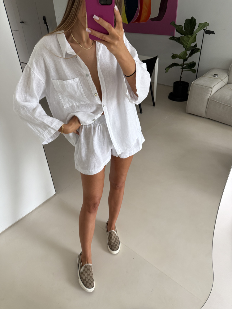 LNIANA KOSZULA BOX WHITE