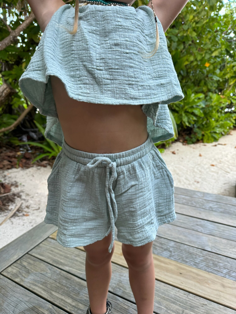 BABY RAYA MINT SHORTS