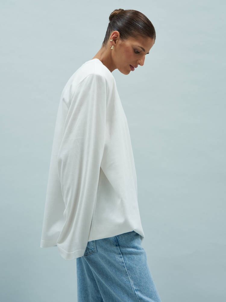 LONGSLEEVE VEYA PADDED CREAM