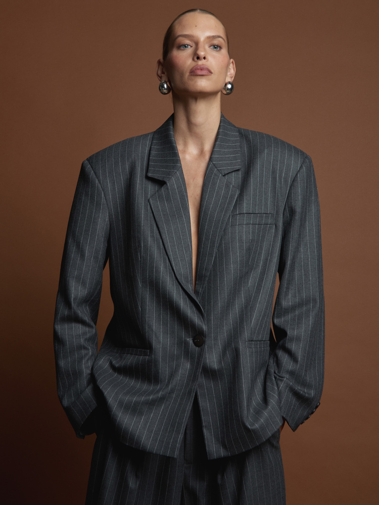 SAVONA DARK GREY  BLAZER