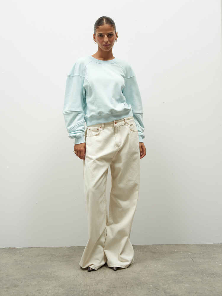 ELLIE BABY BLUE SWEATSHIRT
