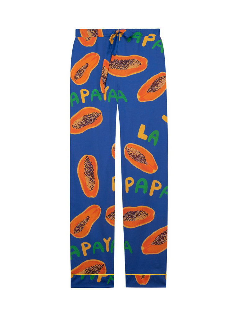 SPODNIE OD PIŻAMY BLUE PAPAYA