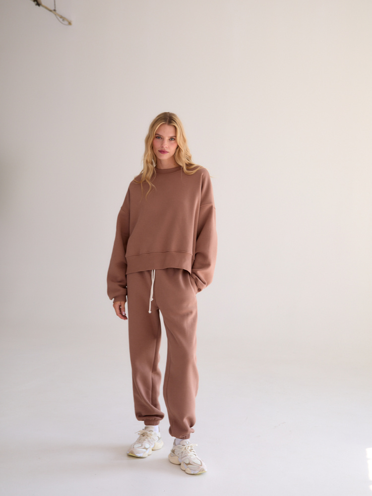 RUBY RAW UMBER SWEATSHIRT