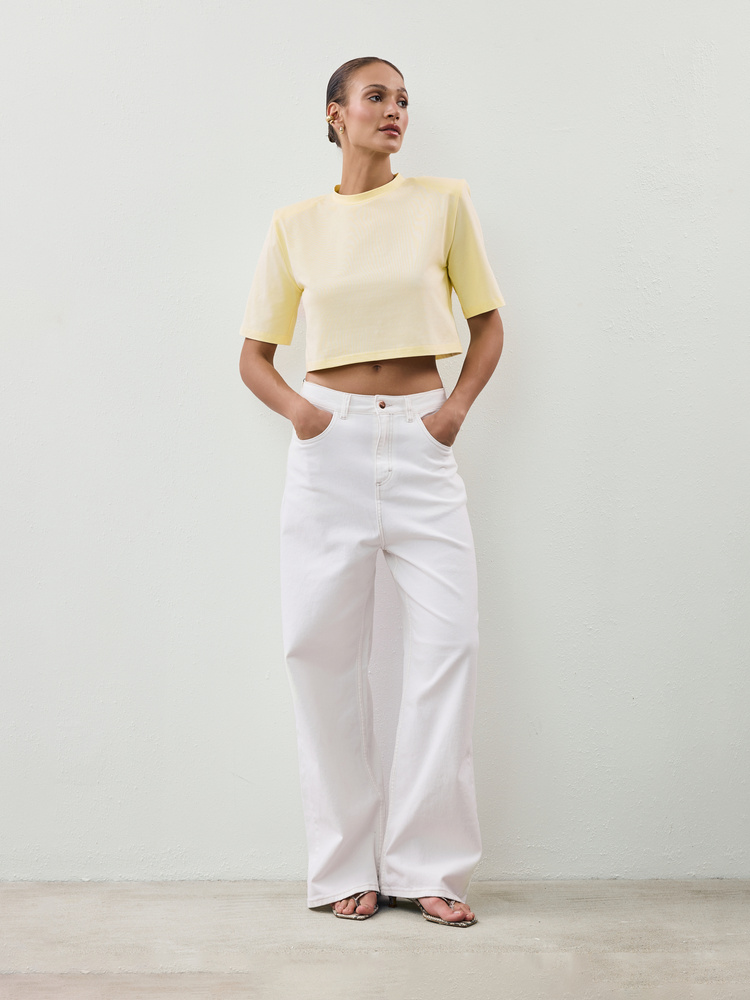 EMI CROP TOP BUTTER