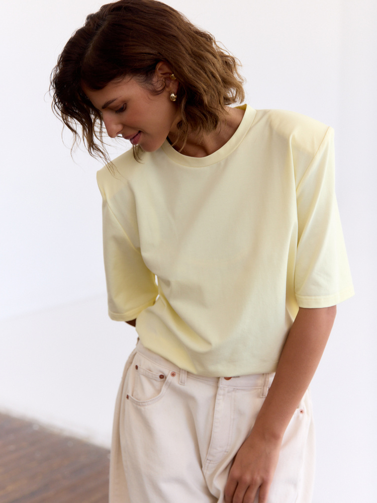 T-SHIRT EMI PADDED BUTTER