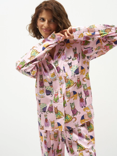 KITTY PAJAMAS SHIRT 
