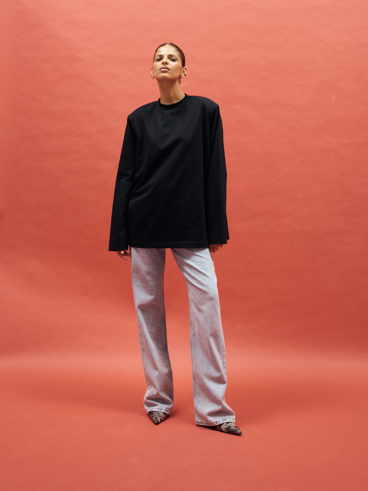 LONGSLEEVE VEYA PADDED BLACK