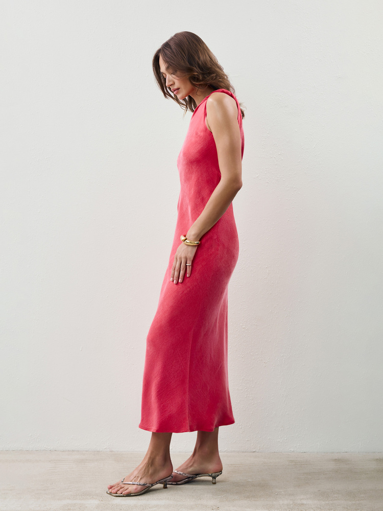 TAISA VINTAGE RED DRESS