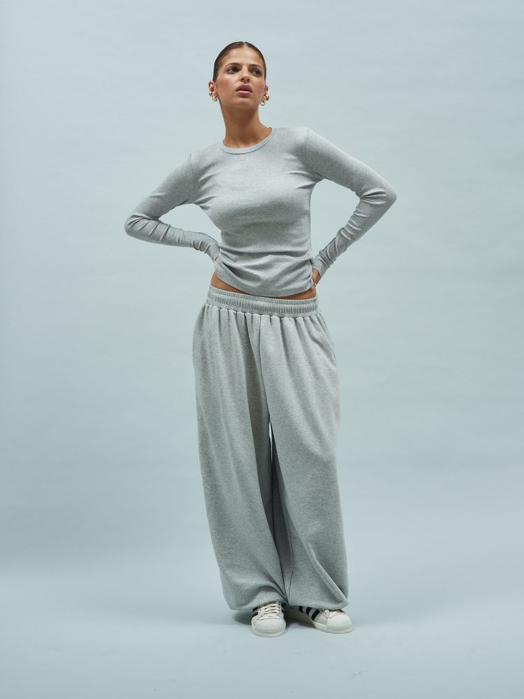 LONGSLEEVE BASIC GREY