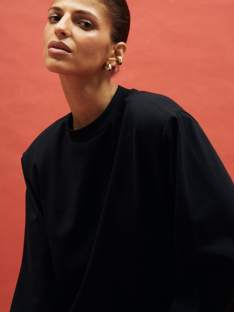 LONGSLEEVE VEYA PADDED BLACK