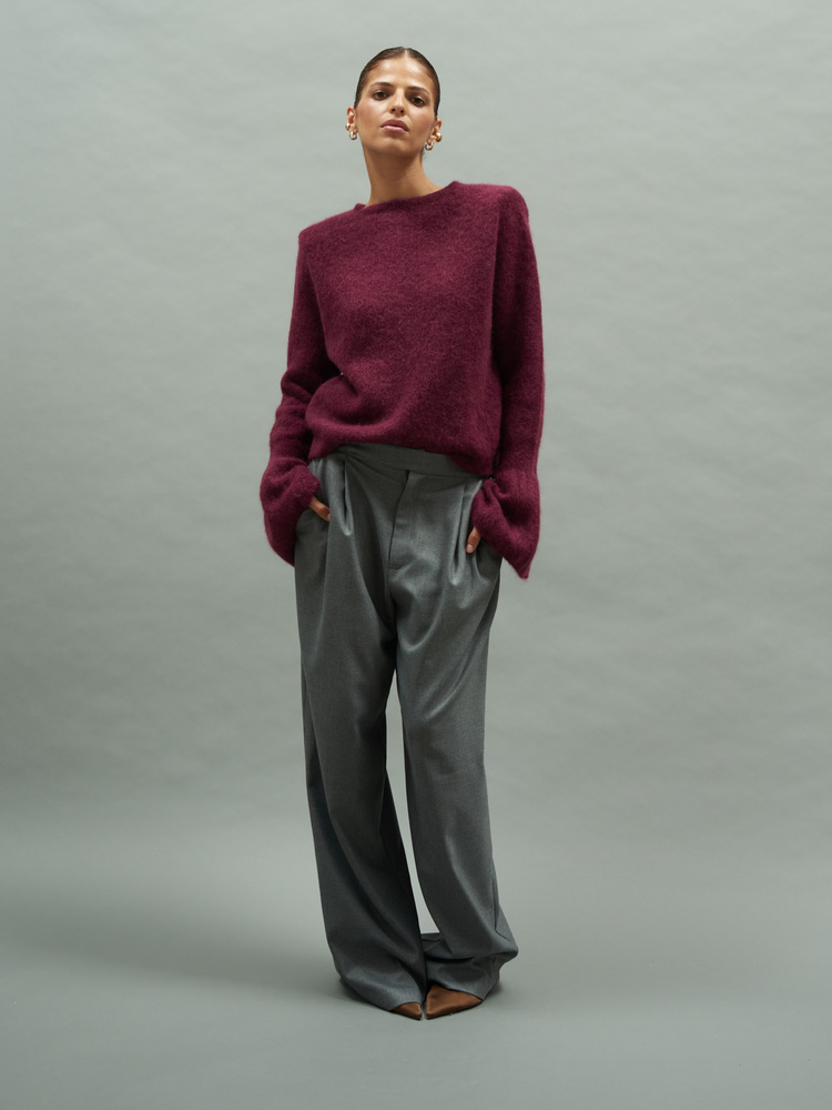 SWETER BELL BURGUNDY