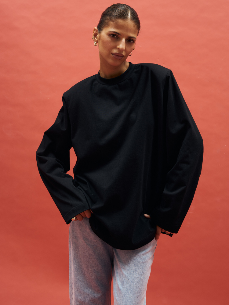 LONGSLEEVE VEYA PADDED BLACK