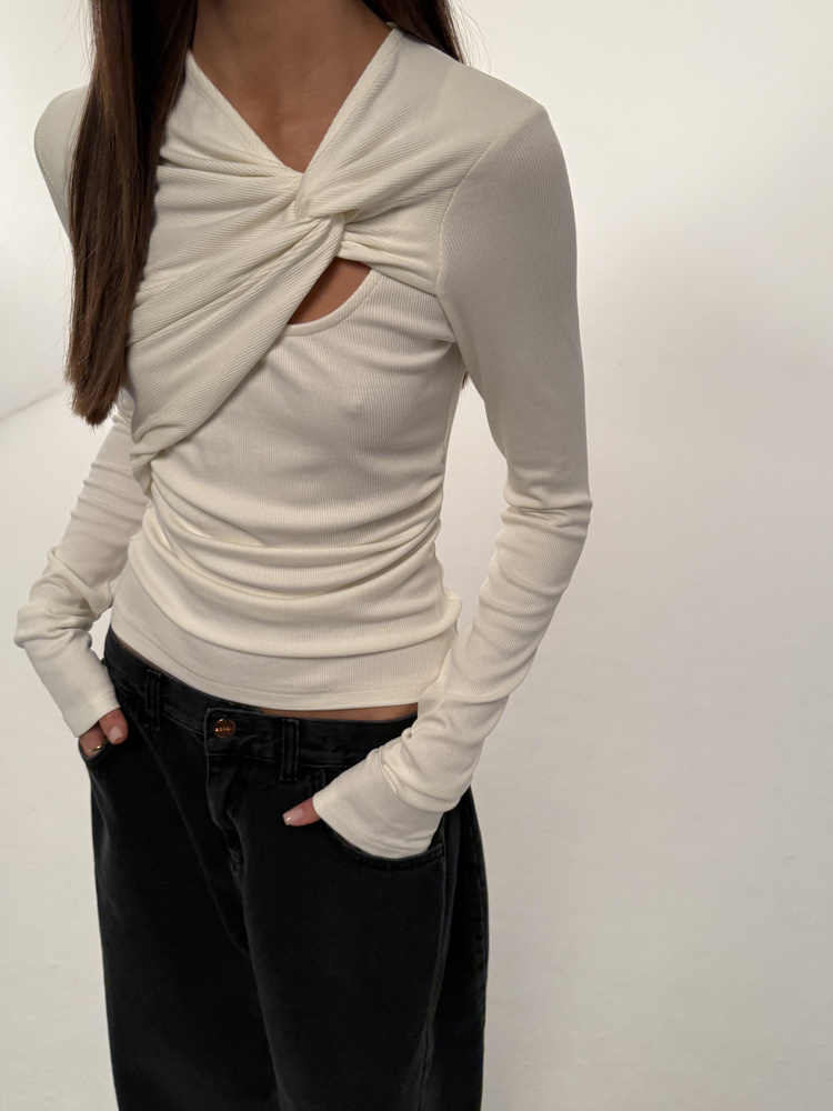 SIA CREAM LONGSLEEVE