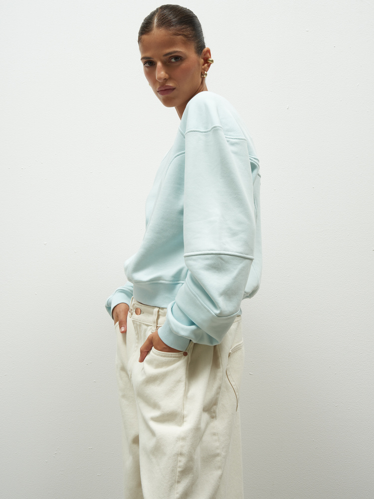 ELLIE BABY BLUE SWEATSHIRT
