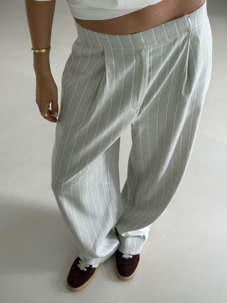 SAVONA GREY TALL PANTS