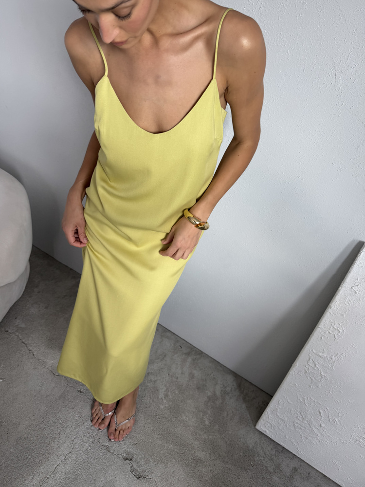 SUKIENKA BIANCA LIME