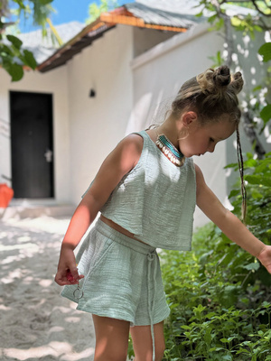 BABY RAYA MINT SHORTS