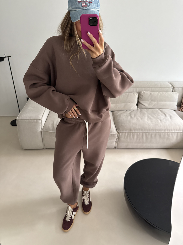 RUBY CAPPUCINO JOGGERS
