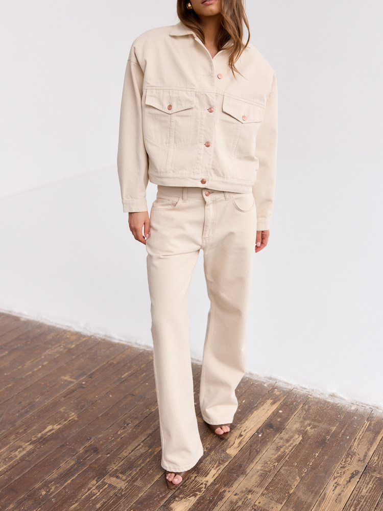 DALLLAS CREAM JEANS REGULAR