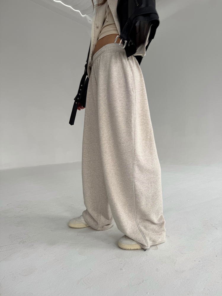 HUNTER NATURAL WIDE JOGGERS