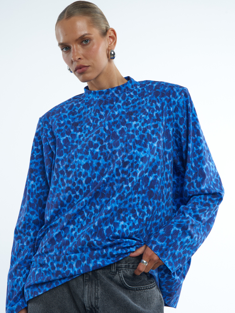 LONGSLEEVE VEYA PADDED BLUE WILD
