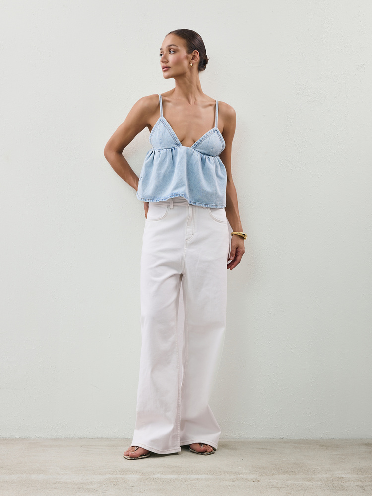 SKYLA JEANS TOP