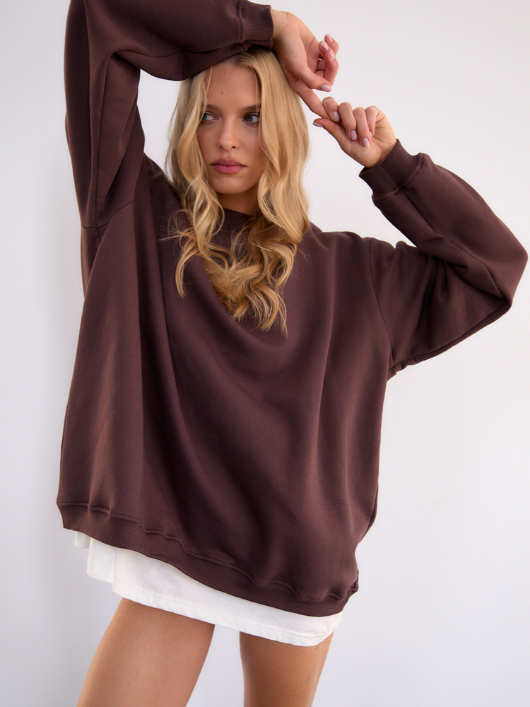 CHOCOLATE SWEATSHIRT