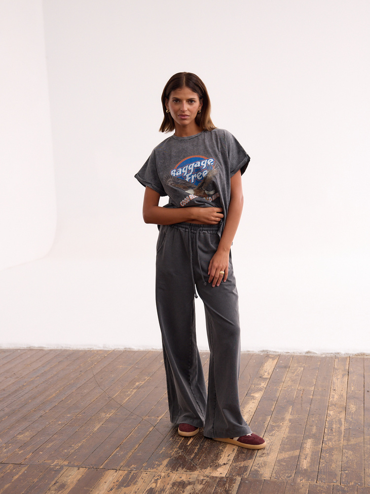 WES GREY JOGGER PANTS