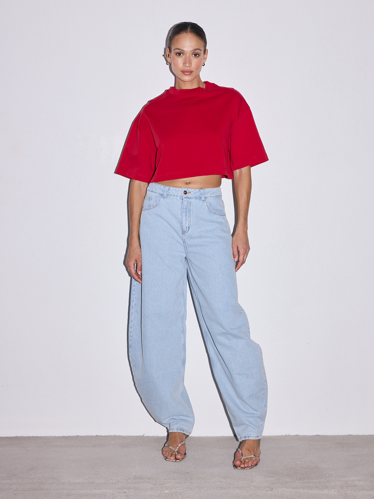T-SHIRT MID TEE RED 