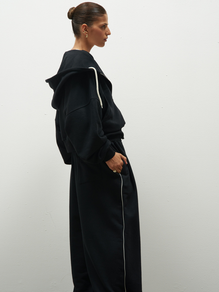 BLUZA ROZPINANA HUNTER BLACK