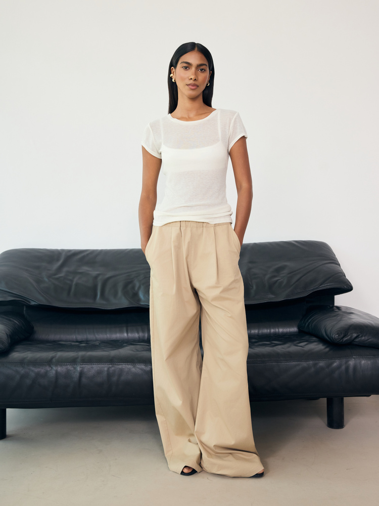 T-SHIRT PURE CREAM