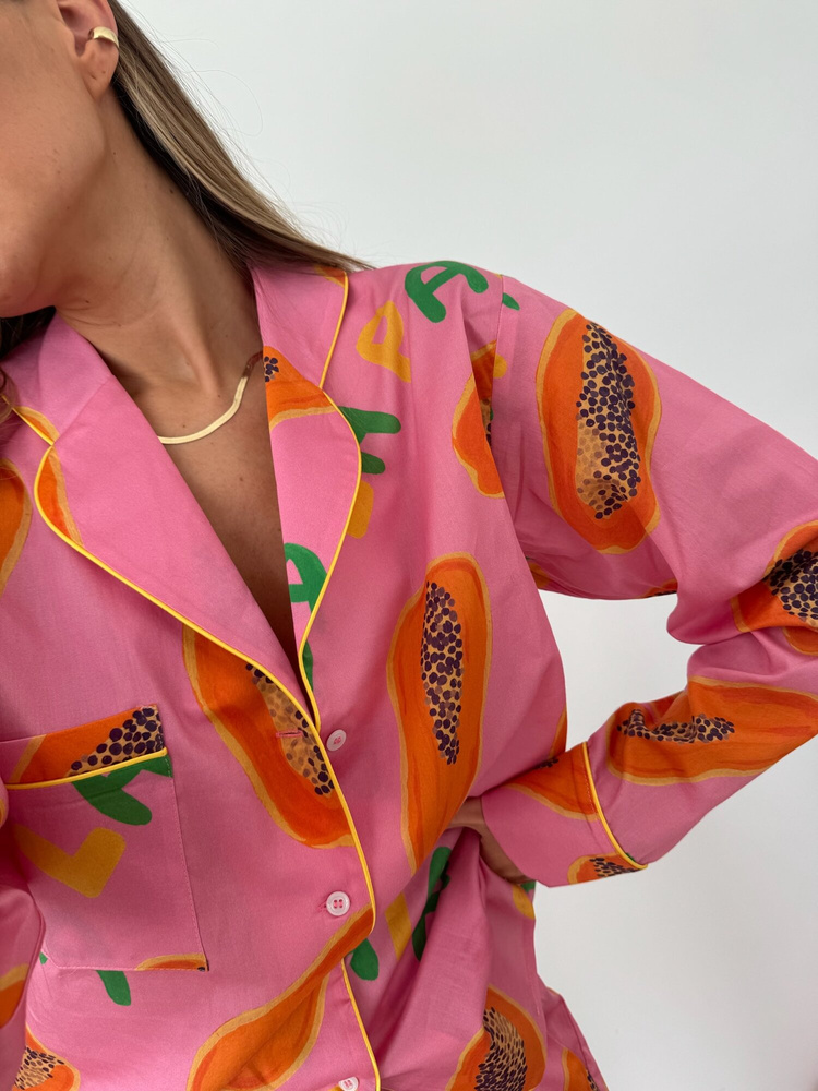 PAPAYA PAJAMAS SHIRT 