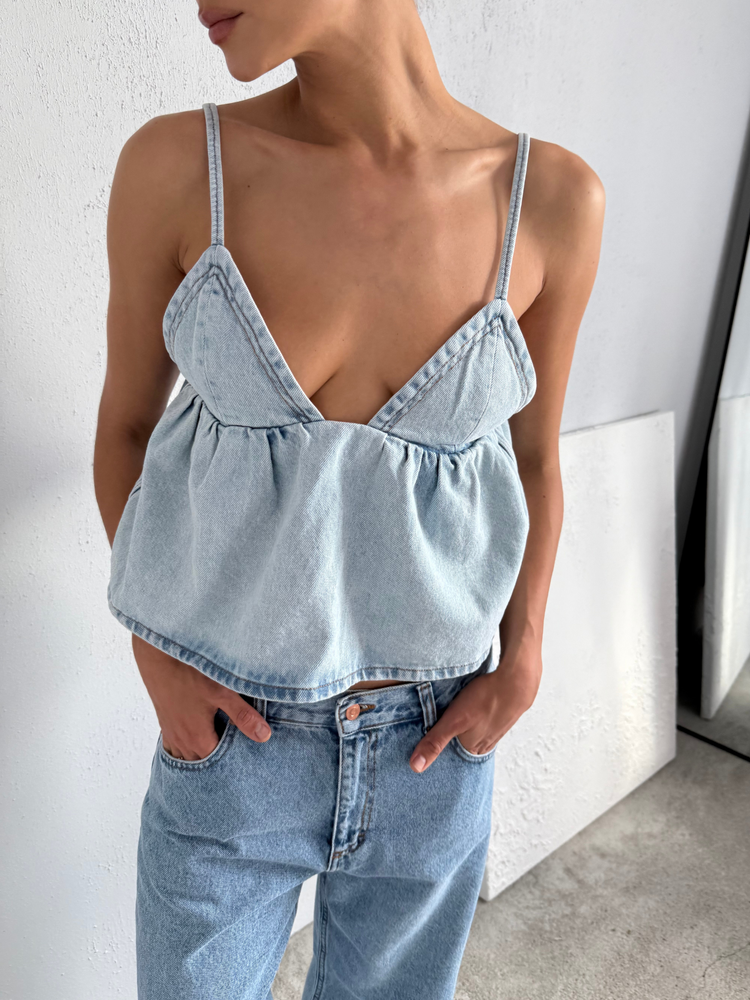 SKYLA JEANS TOP