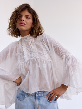 BOHO CREAM SHIRT