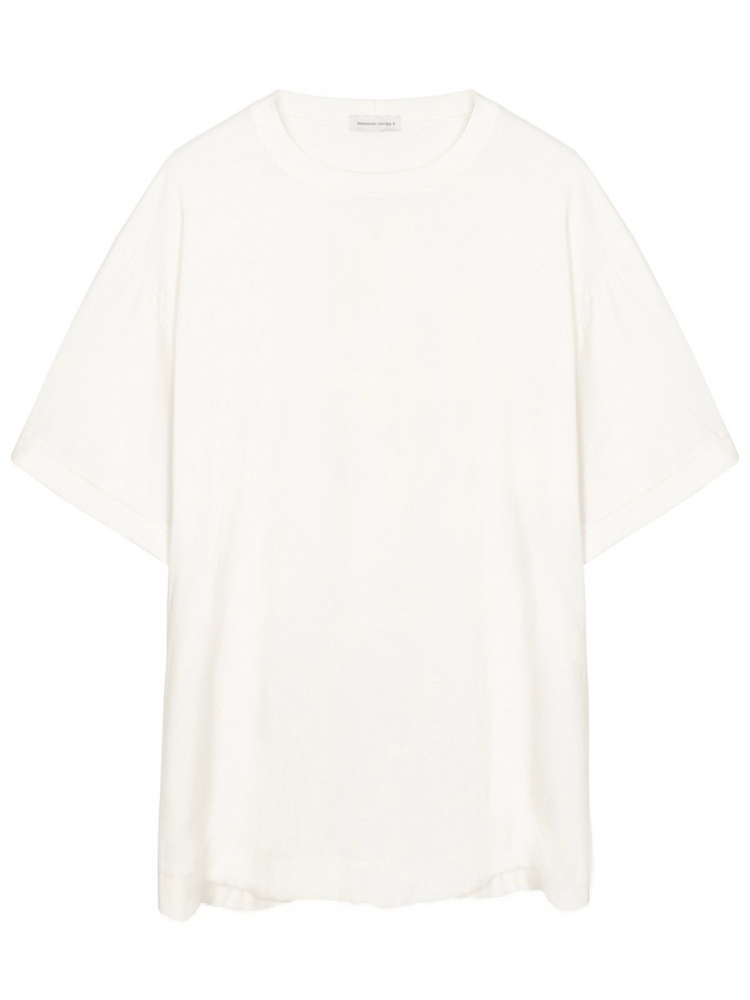 BOYFRIEND CREAM T-SHIRT