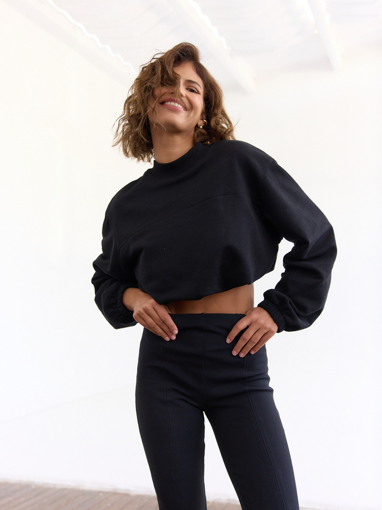 BLUZA REMY SHORT BLACK