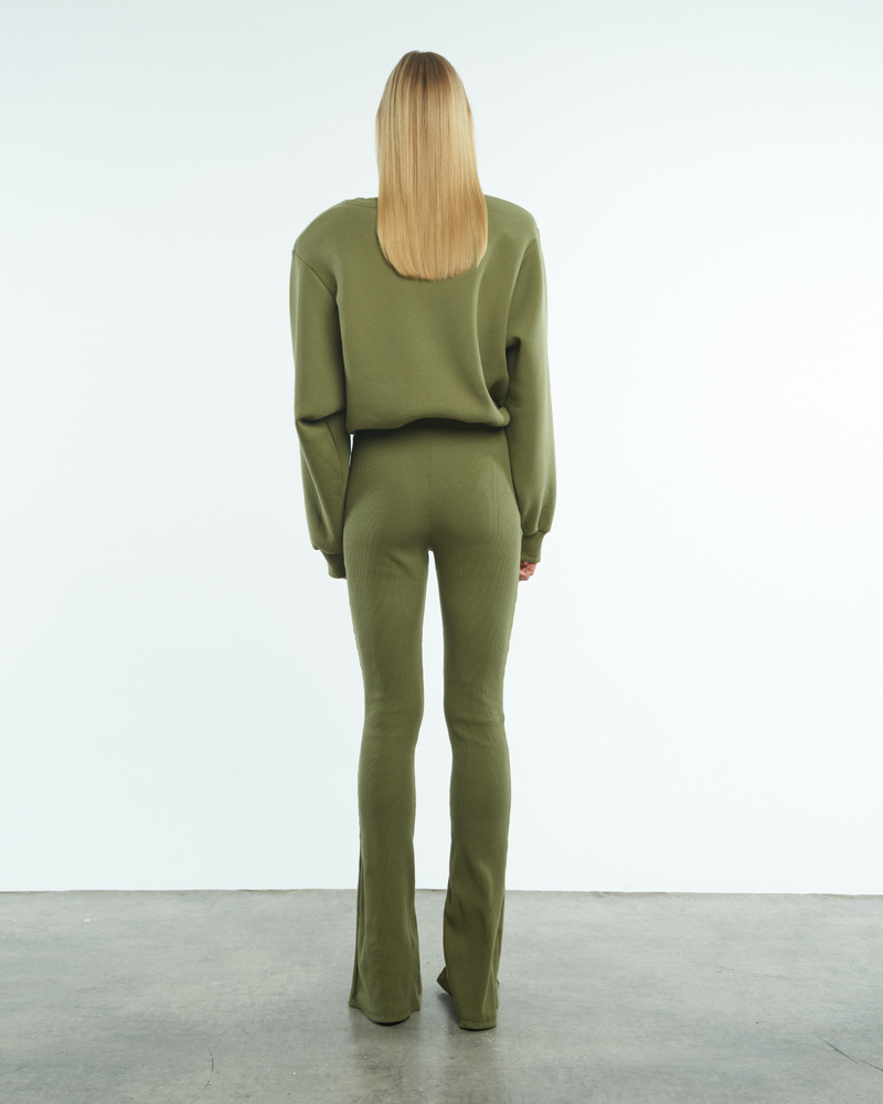 PADDED MILITARY SWEATSHIRT