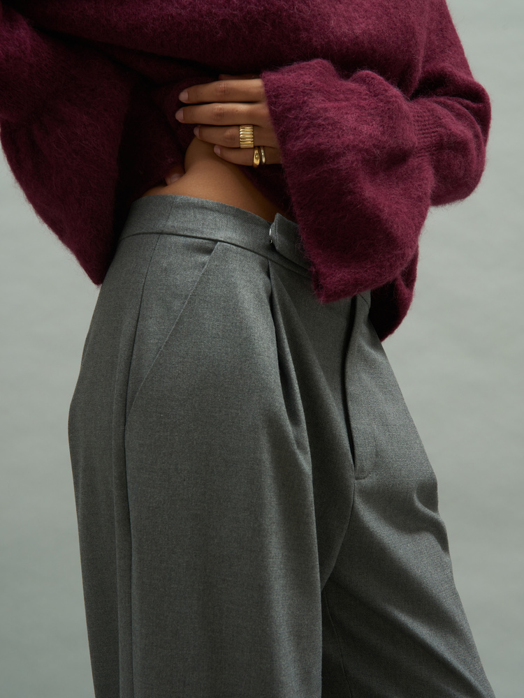 FINN GREY REGULAR PANTS