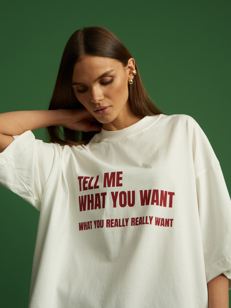 T-SHIRT OVERSIZE WISHES