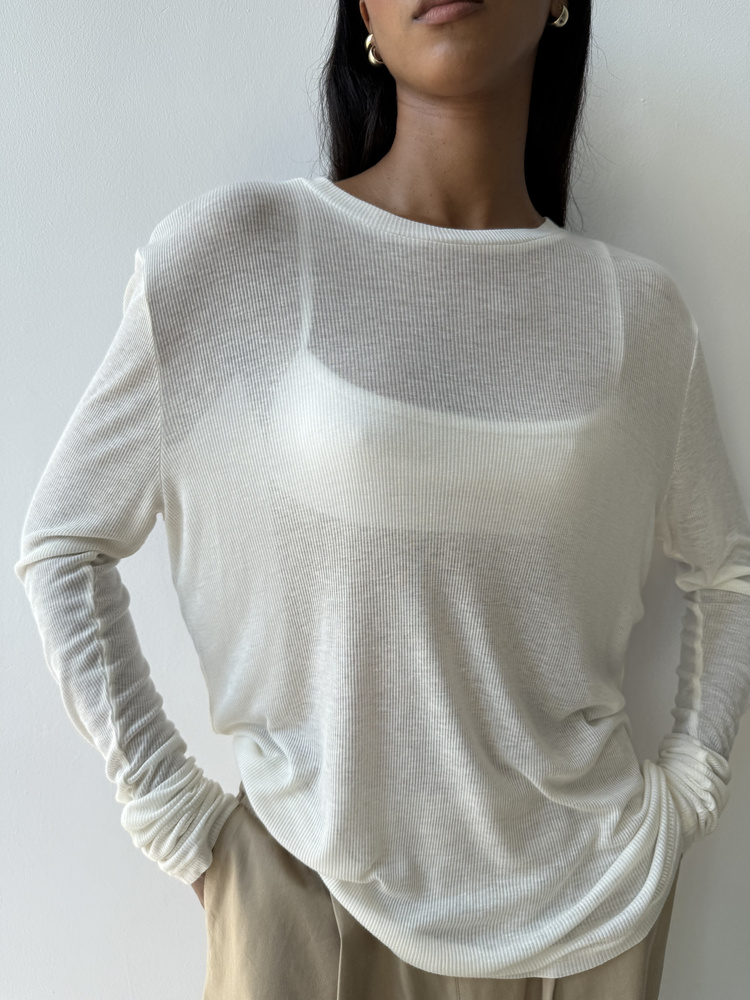 LONGSLEEVE PURE CREAM