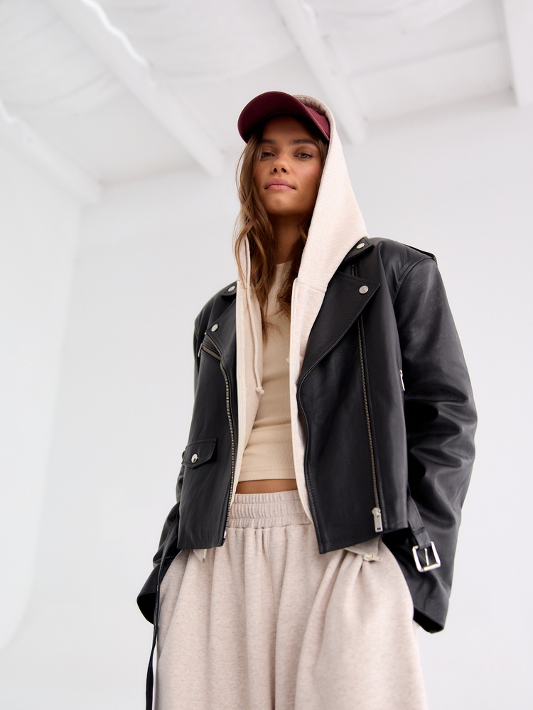 ZIP-UP HOODIE HUNTER NATURAL