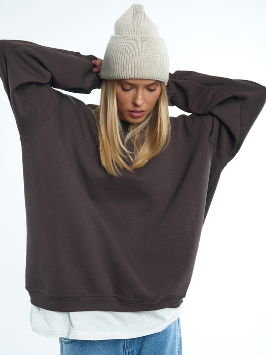 MERINO WOOL BEIGE BEANIE