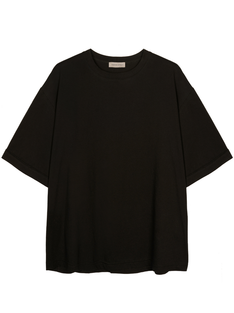 T-SHIRT O-NECK BLACK