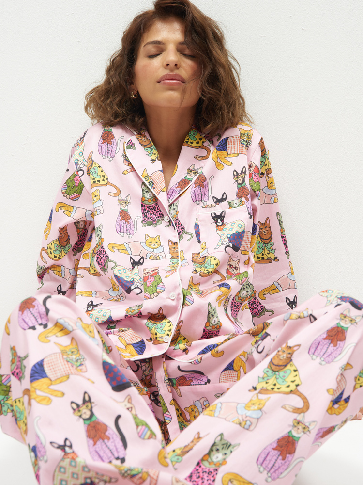 KITTY PAJAMA PANTS