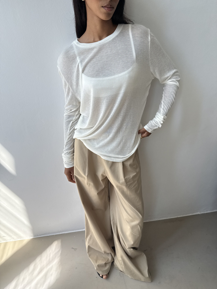 LONGSLEEVE PURE CREAM