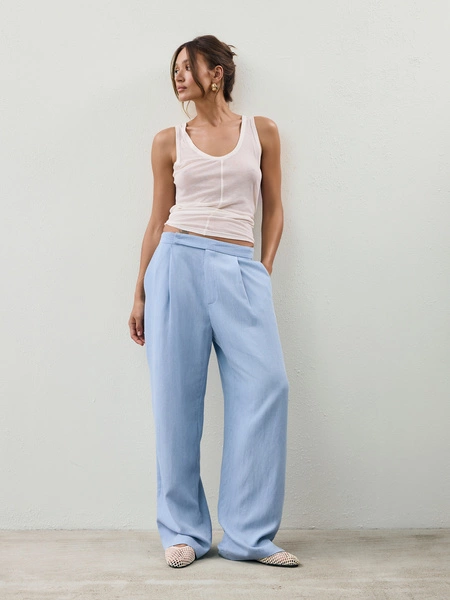 FINN LIGHT BLUE REGULAR PANTS