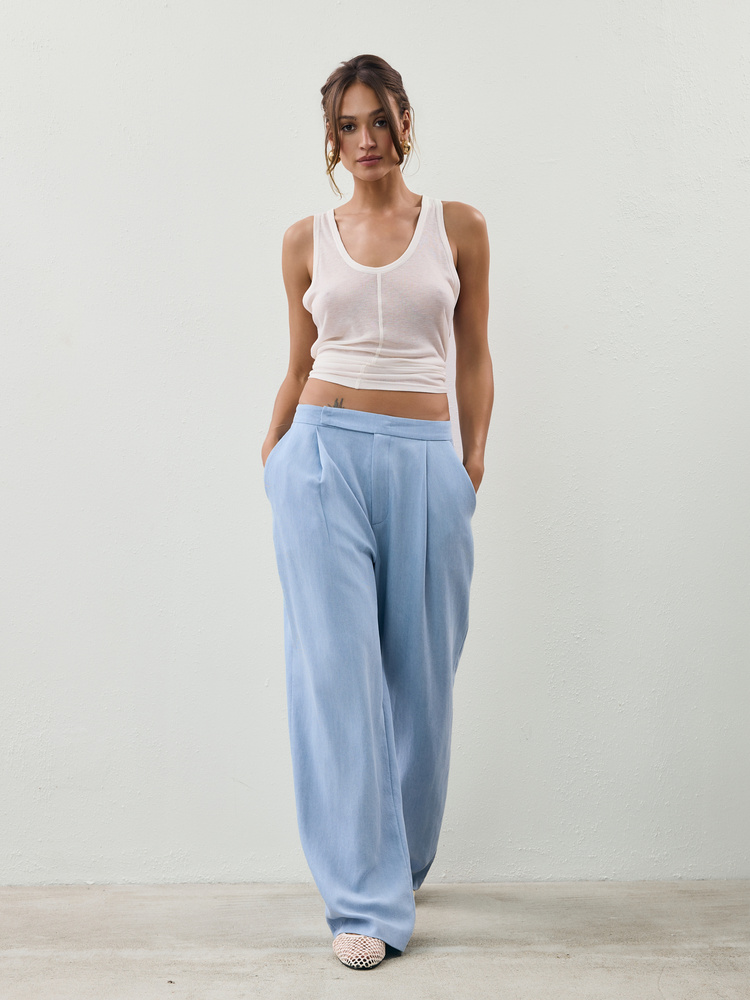 FINN LIGHT BLUE REGULAR PANTS