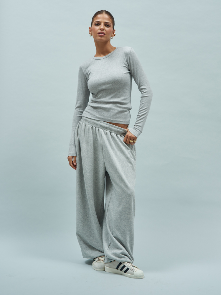 BASIC GREY LONGSLEEVE