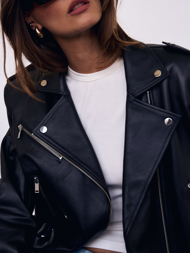HAILEY LEATHER JACKET