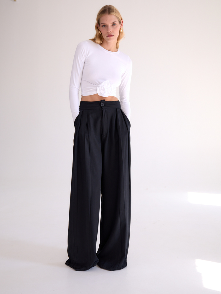 SPODNIE BILLIE BLACK